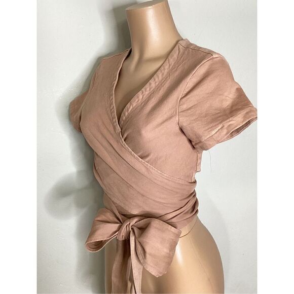 New. Johnathan Simkhai nude crop top. Small. Retails $328 - Picture 4 of 8